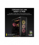 Corsair PC Case iCUE LINK 5000T LX RGB Black Mid-Tower Power supply included No