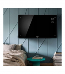 Carruzzo Q20F1 Glass panel heater black