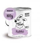 PAKA ZWIERZAKA Pepe Rabbit - wet dog food - 800g