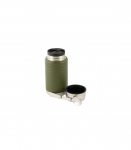 M-Tac UN-R02-750A Food thermos with foldable stainless steel spoon, 750 ml, olive green