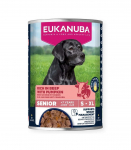 EUK DOG CAN LC SR AB BEEF&PUMP 400G