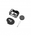 Silicone protective case Puluz with strap for DJI Osmo Action 6