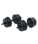Hantlite ja t&otilde;stekangikomplekt CHRISTOPEIT 4-in-1 Dumbbell Set 20kg