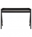 Kirjutuslaud MISO 126x51xH80cm, must tamm