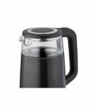 ELDOM C530 NEVO electric kettle 1.7 L 2200 W Black, Transparent
