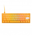 Ducky One 3 Yellow Mini Gaming Tastatur RGB LED - MX-Clear US keyboard USB US English