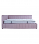 Voodi JASPER 90x200cm, madratsiga HARMONY DUO, roosa