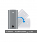 LIN LIFVD1SMGY 100L UNIVERSAL electric water heater, grey, WiFi