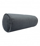 Rullpadi VELVET D18x50cm, hall, 100% pol&uuml;ester