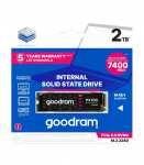 Goodram PX700 SSD SSDPR-PX700-02T-80 internal solid state drive M.2 2.05 TB PCI Express 4.0 NVMe 3D NAND