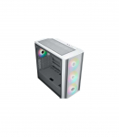 Cooler Master MB600-WGNN-S00 MasterBox 600 White, TG, eATX, 3x 140mm ARGB, 1x 120mm, USB3.2 Gen2