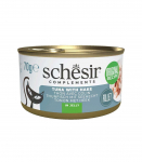 SCHESIR Complements Tuna with hake in jelly - wet cat food - 70g