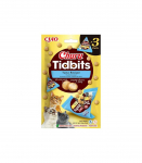 INABA CAT CHURU TIDBITS 3P TUNA RECIPE 3x12g