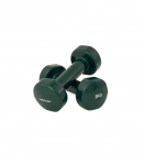 Hantlid TUNTURI Vinyl Dumbbells 2.0kg, roheline
