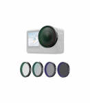 Telesin CPL/ND8/ND16/ND32 filter set for DJI Osmo Action 6 (4 pcs).