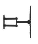 Maclean TV Mount / Bracket, max VESA 400x400, 32-55", up to 30 kg, black, tilt adjustment +2&deg;&ndash;-10&deg; and swivel