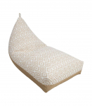 Kott tool ROMB 130x80x20/70cm, beežid rombid/beež, 100% pol&uuml;ester, kangas 350/825