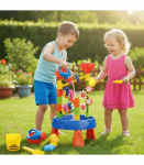 WOOPIE 2-&uuml;hes veelaud veejugaga, 5 t&uuml;kki.