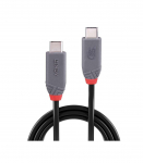 CABLE USB4 240W TYPE C 0.8M/40GBPS ANTHRA LINE 36956 LINDY