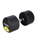 HG PRO 55 KG RUBBER DUMBBELL HMS
