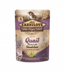 CARNILOVE CAT POUCH Wet cat food Quail, Dandelion 85 g
