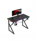 Huzaro Hero 1.7 RGB Black - gaming table