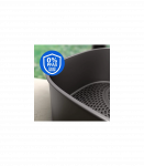 Philips Airfryer, Dual Basket NA462/80 4000 Series Capacity 10 L Power 2750 W RapidAir Silk White/Beige