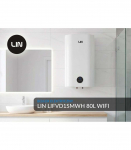 Electric water heater LIN LIFVD1SMWH WI-FI 80L SMART white