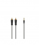 Kaabel Hama 3,5mm- 2 RCA, 1,5m, kullatud
