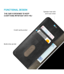Fixed Opus Back cover Honor Magic 8 Pro 5G Synthetic leather Black