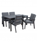 Aiam&ouml;&ouml;blikomplekt TOMSON laud ja 4 tooli