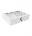 Ehtekarp SEZANE 20x15x4,5cm, valge