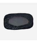 Arozzi 270x135x40 mm Memory Foam Armrest Pads Black