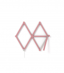 Nanoleaf Lines Skin Pink Matte 9pcs