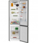BEKO Refrigerator B1RCNA404G, height 203.5 cm, Energy class E, NeoFrost, AeroFlow, Grey