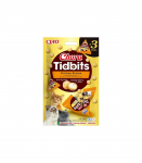 INABA CAT CHURU TIDBITS 3PCHICKEN RECIPE3x12g