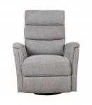 Tugitool BARCLAY kiikuv ja p&ouml;&ouml;rlev manuaalne recliner 79x86xH105cm, helehall