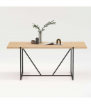 S&ouml;&ouml;gilaud CINDY 160x90xH75cm, melamiin tamm