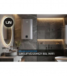 LIN LIFVD1SMGY 80L SMART Electric Water Heater, Grey, WiFi
