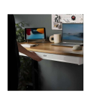 Flat under-desk drawer ER-302 W