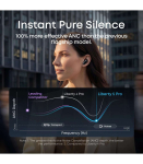 Anker Soundcore Liberty 5 Pro Earbuds In-Ear Microphone Midnight Black Noise reduction Wireless