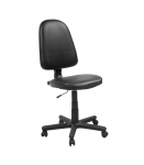 T&ouml;&ouml;tool PRESTIGE, 46x44,5xH95,5-113,5cm, must/nahk, kunstnahk, plastik