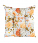 Toolipadi LONETA 40x40cm, lilled, 50% puuvill, 50% pol&uuml;ester, kangas 423