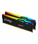 Kingston Fury Beast 16GB DDR5, 6000 MHz, CL36, 288-Pin, DIMM Kit (8GB x 2) Kingston Fury Beast 16 GB DDR5 6000