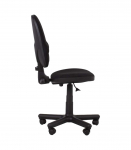 T&ouml;&ouml;tool PRESTIGE, 46x44,5xH95,5-113,5cm, must, pol&uuml;esterkangas, plastik