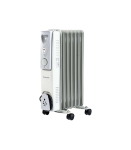 Ravanson OH-07 electric space heater Oil electric space heater Indoor Grey 1500 W