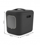 ROTHO Biala XL anthracite - cat litter box