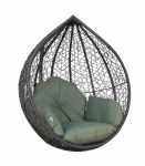 Ripptooli padi DROPLET roheline, 100% taaskasutatud materjal, kangas 341