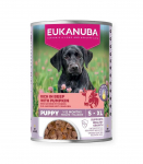 EUK DOG CAN LC PUP AB BEEF&PUMP 400G