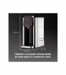 Caso HW 666 Inox Turbo Hot Water Dispenser Electric 2200-2600 W 2.7 L Plastic/Stainless Steel Stainless